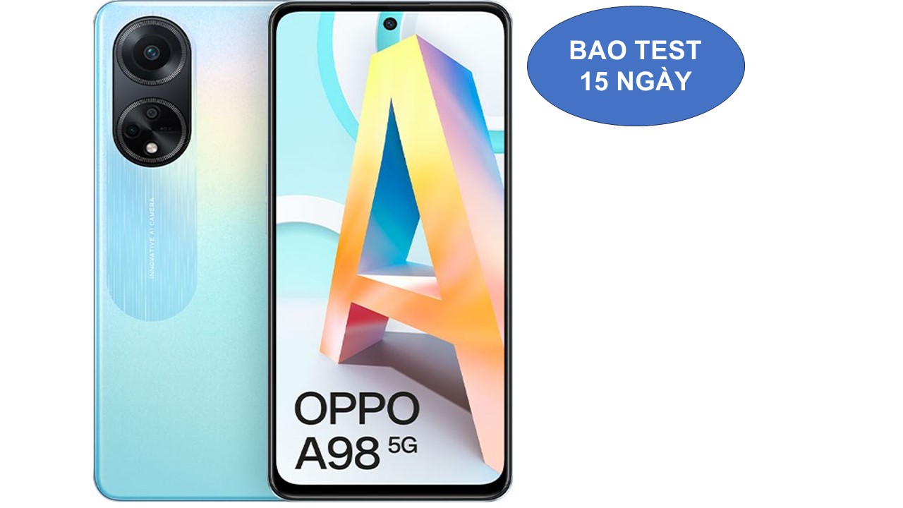 Oppo A98-5G bản 256G hàng chính hãng đẹp xuất sắc full box.