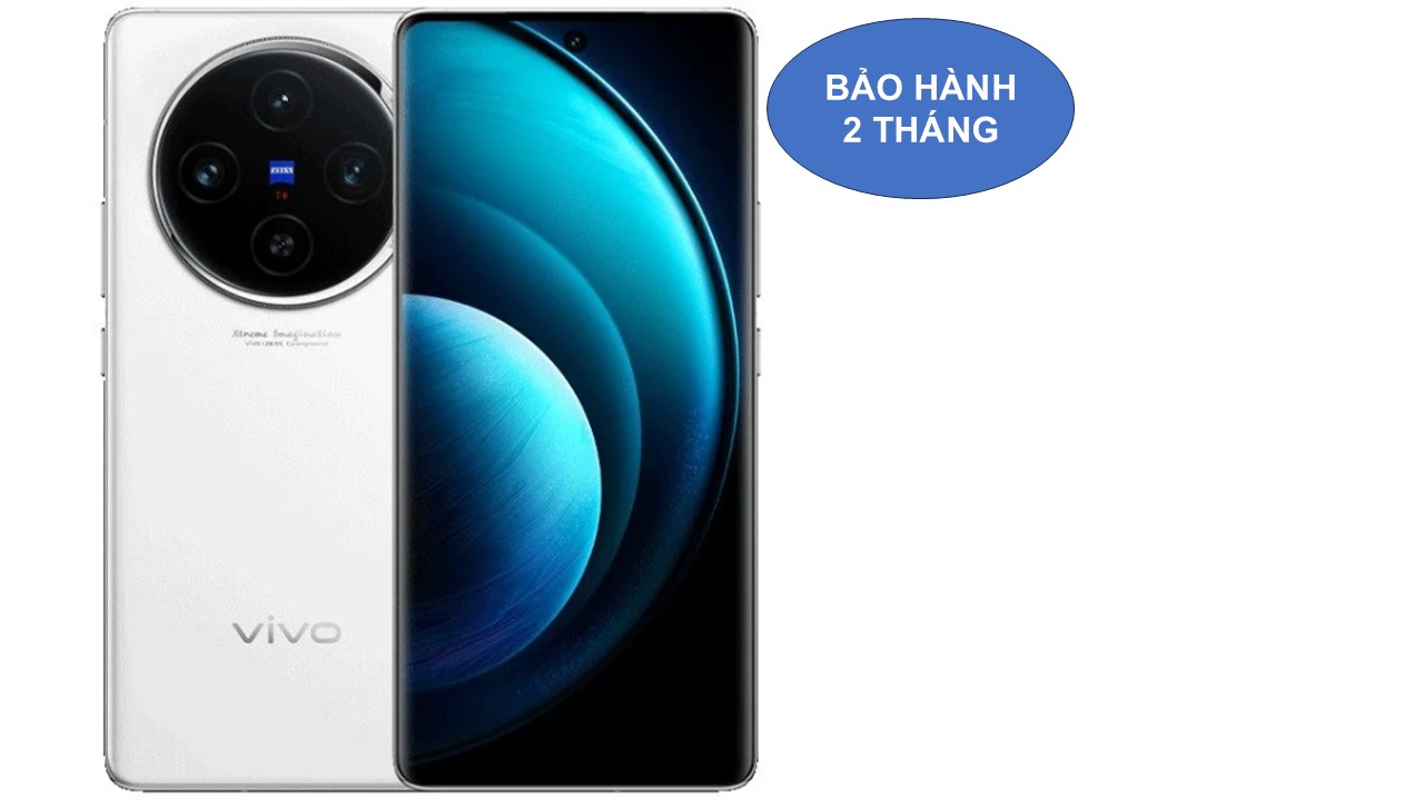 Vivo X100 bản 12/256G máy màu trắng đẹp xuất sắc full box.