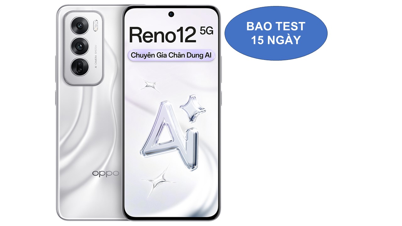 Oppo Reno12 bản 12/256G hàng chính hãng  bảo hàng dài full box.