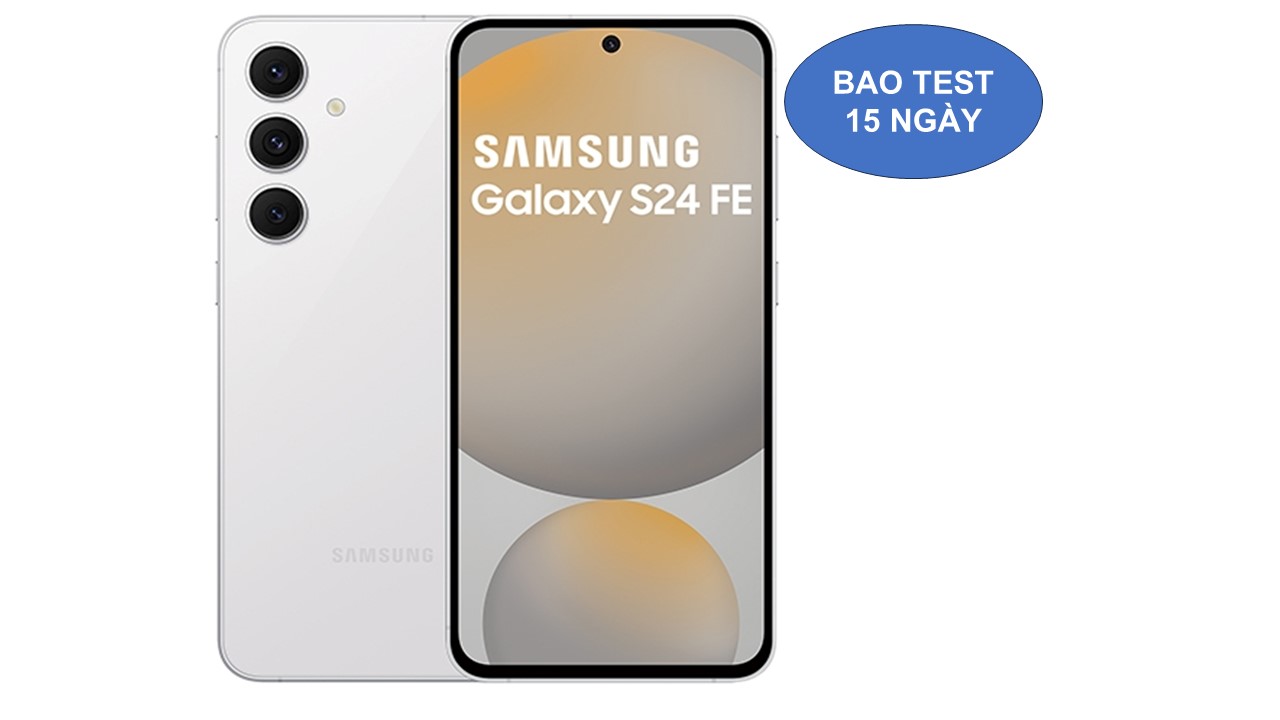 Samsung S24FE bản 8/256G máy màu Gray hàng TGDD đẹp xuất sắc full box.