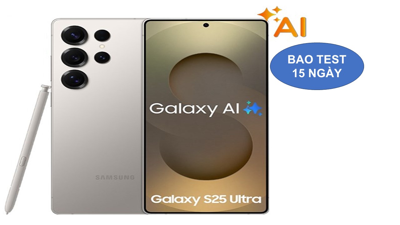 Samsung S25 Ultra bản 12/256G Gold đọc quyền hàng chính hãng full box