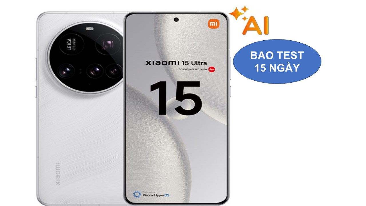 Xiaomi 15Ultra 16/512G  màu Sliver full box mua tại TGDD .